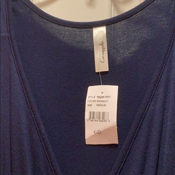 Loveappela Midnight Navy V Neck Jersey Max… - Picture 4 of 5